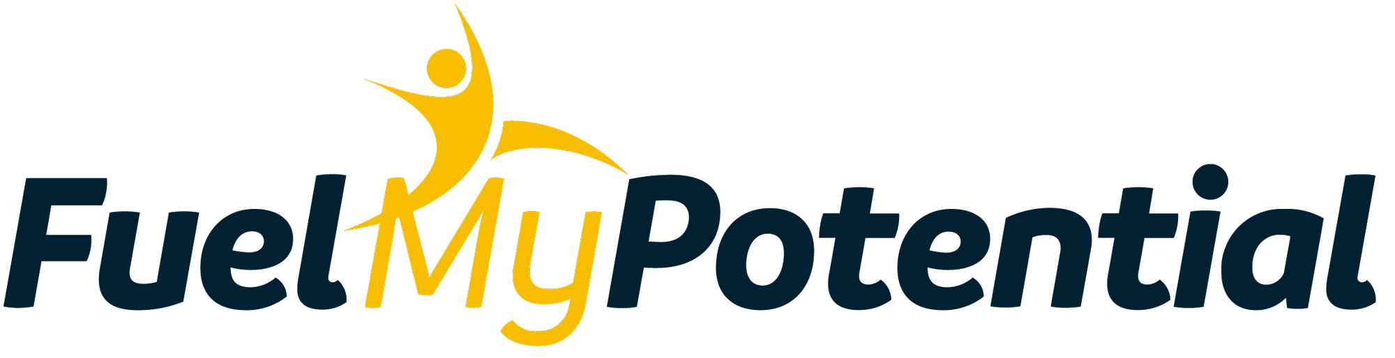 Fuel My Potential logo, dark on a white background